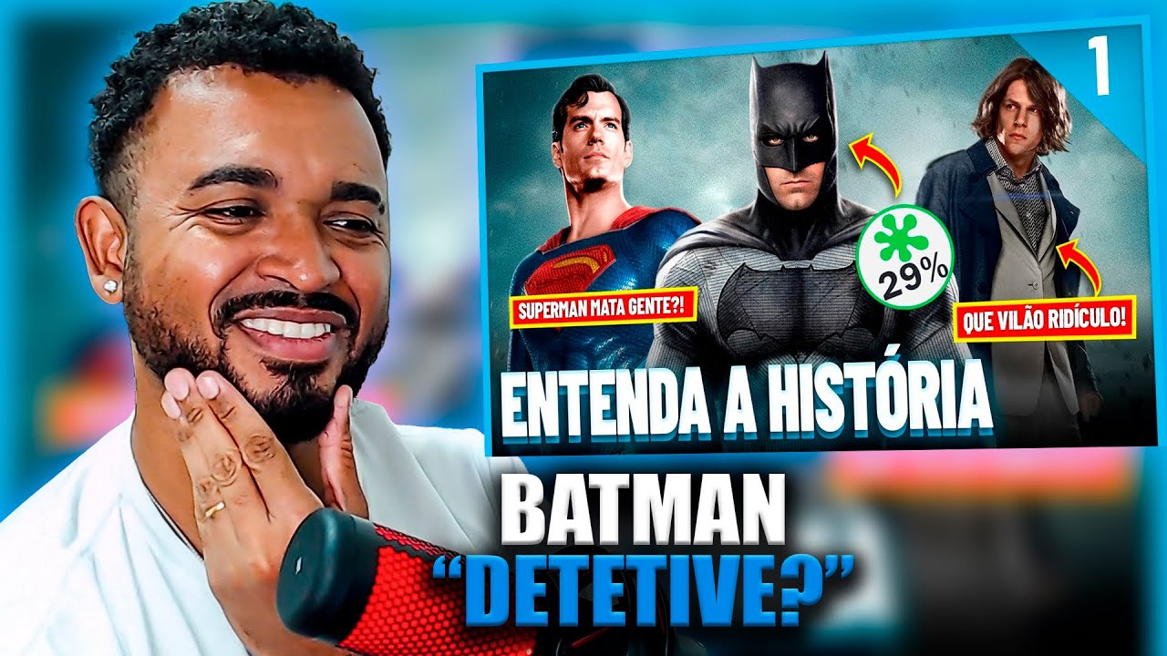 Saga DC | Entenda a História de Todos o Filmes do DCEU | PT.1 @CanalPeeWee #react