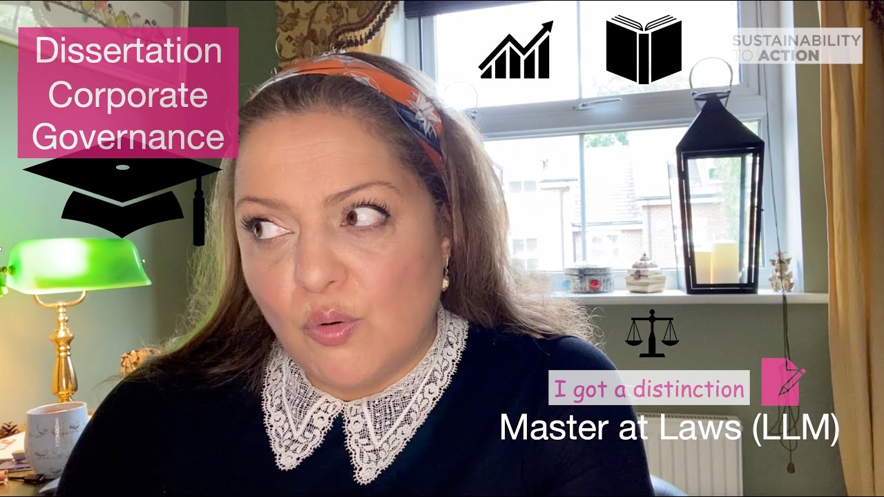 Dissertation - I share how worked on mine and got a DISTINCTION!