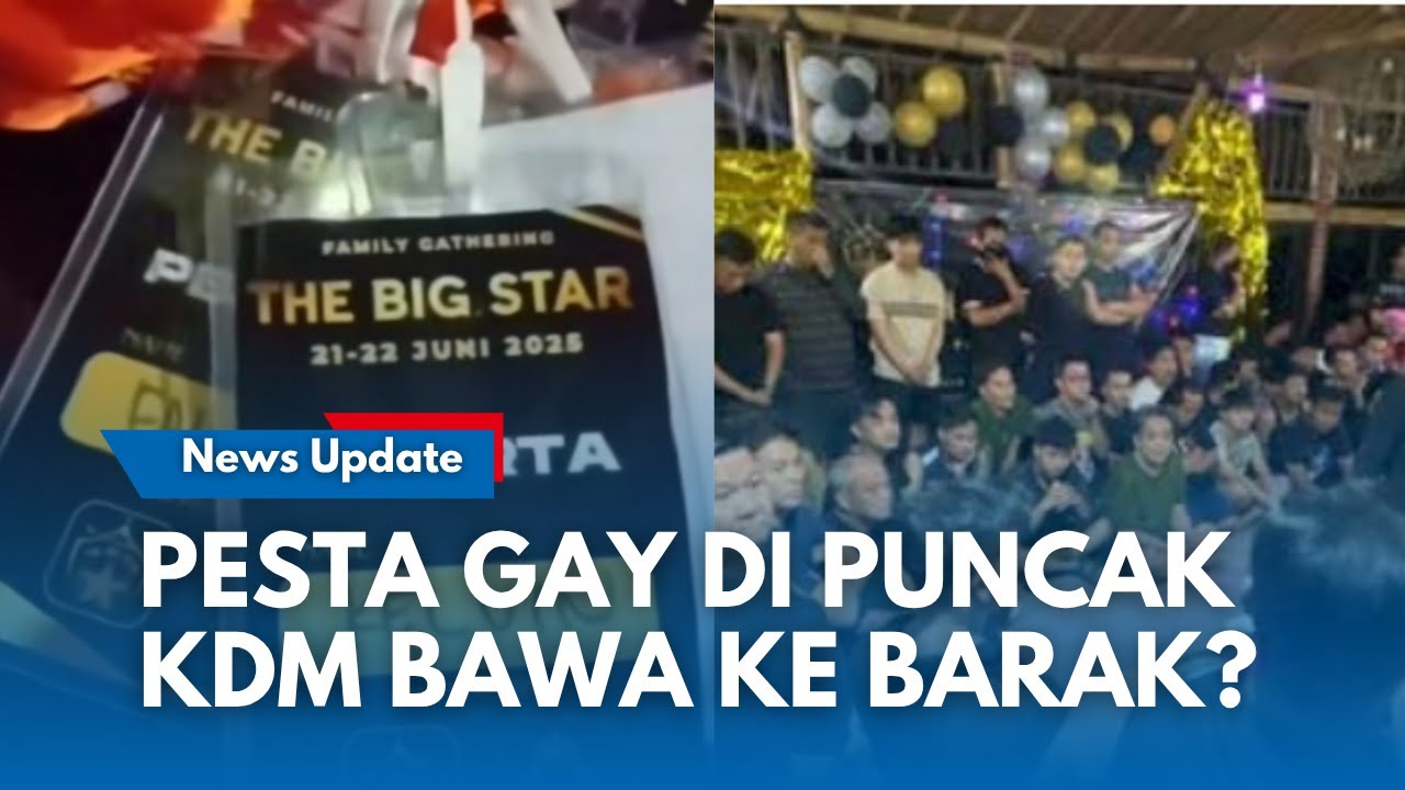 PESTA GAY BERSELIMUT FAMILY GATHERING! Digerebek Polisi, Puluhan Terjaring dalam Skandal LGBT