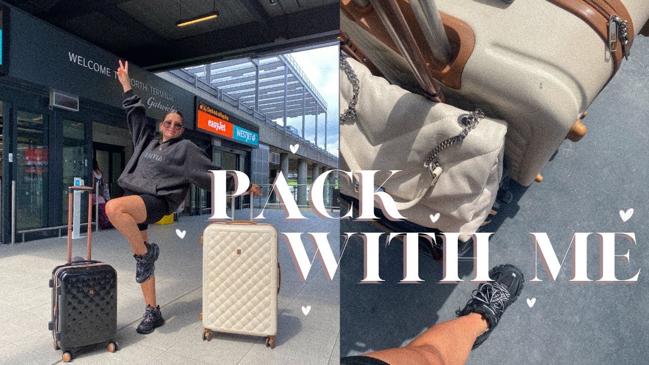 We're out of here!! PACK WITH ME · IBIZA 2021 | Emily Philpott