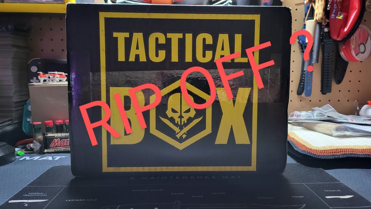 Распаковка подписки на TACTICAL BOX/хороша ли она?