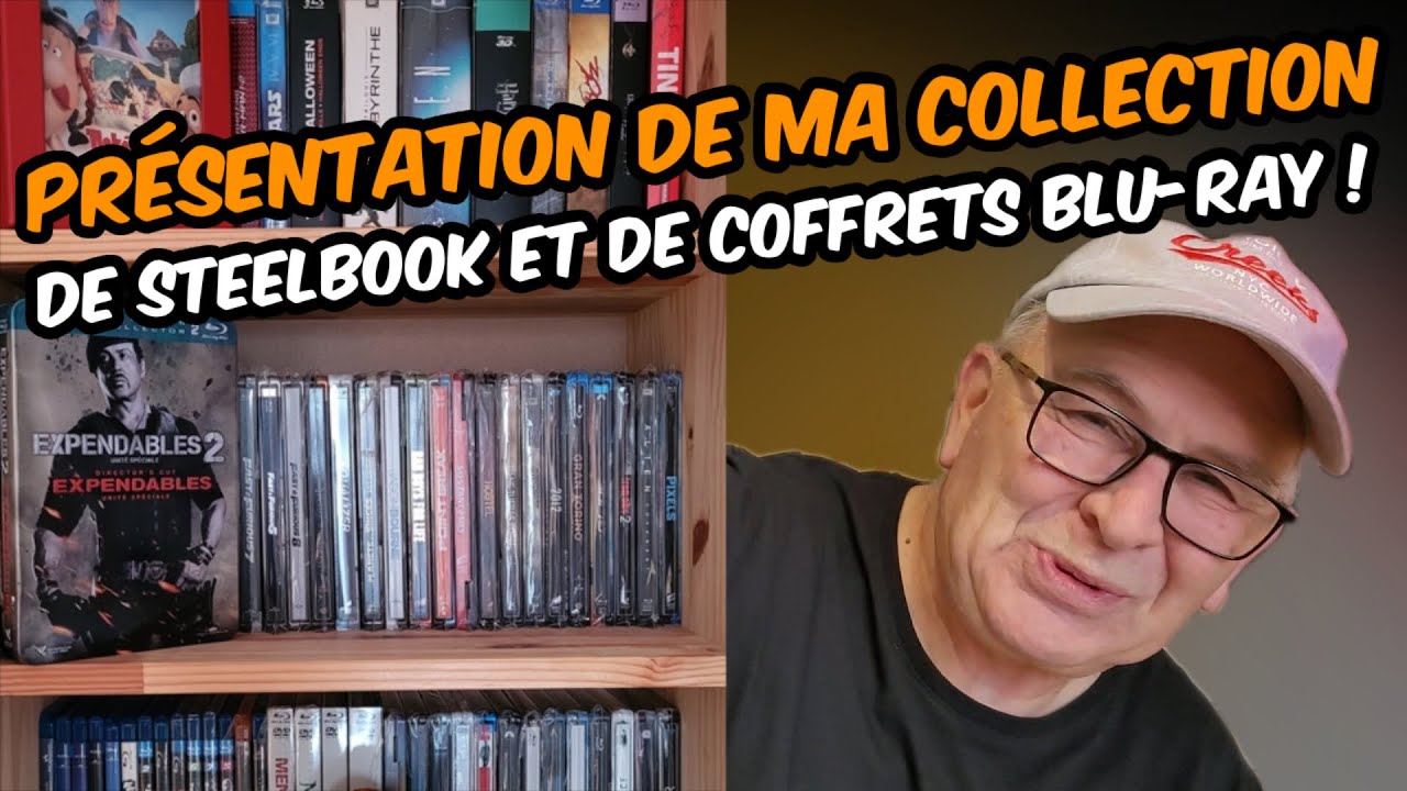 Présentation de ma collection steelbook et coffrets bluray