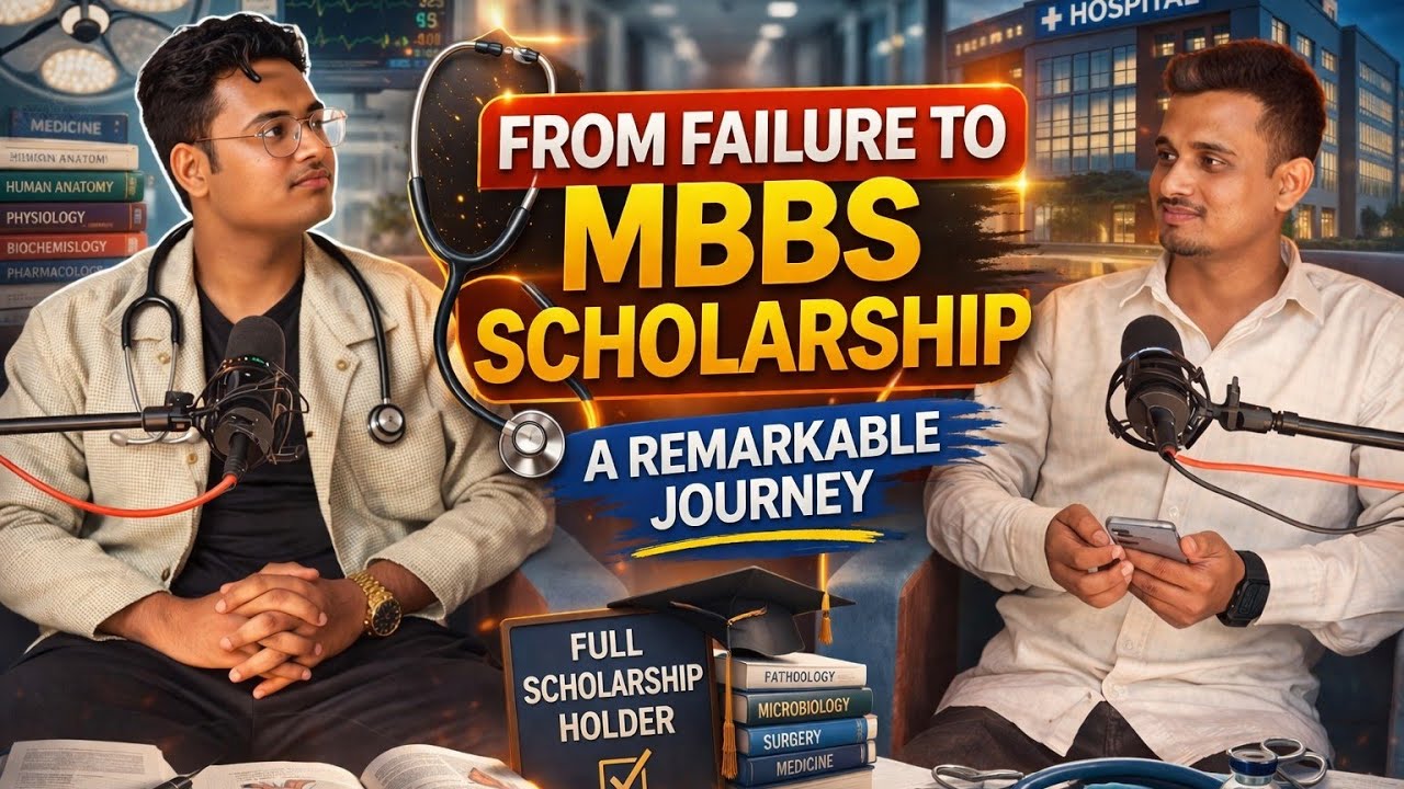 From Failure to MBBS Scholarship 😳 | Sushant Dahal&rsquo;s Inspiring Journey | Full Scholarship Story