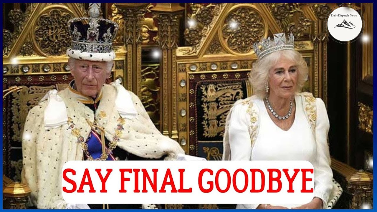 Royale Emotionen! K&ouml;nig Charles und K&ouml;nigin Camilla nehmen Abschied vom Buckingham Palace