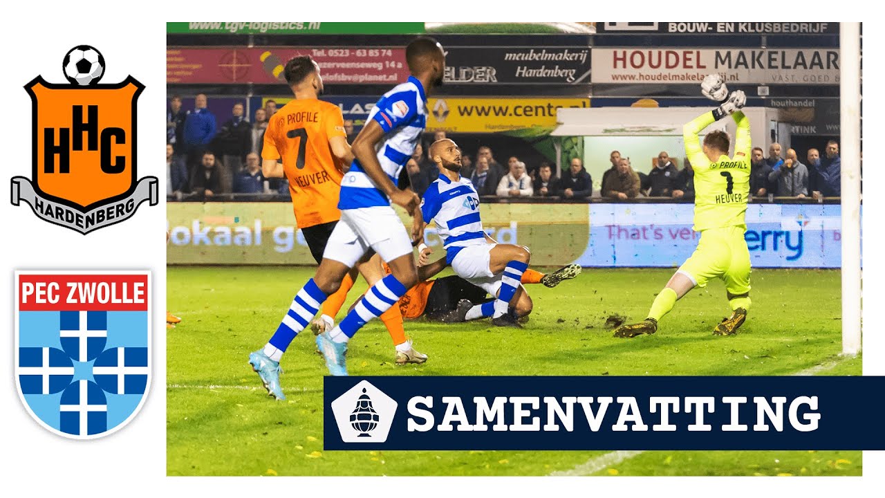 Samenvatting HHC Hardenberg - PEC Zwolle | TOTO KNVB Beker