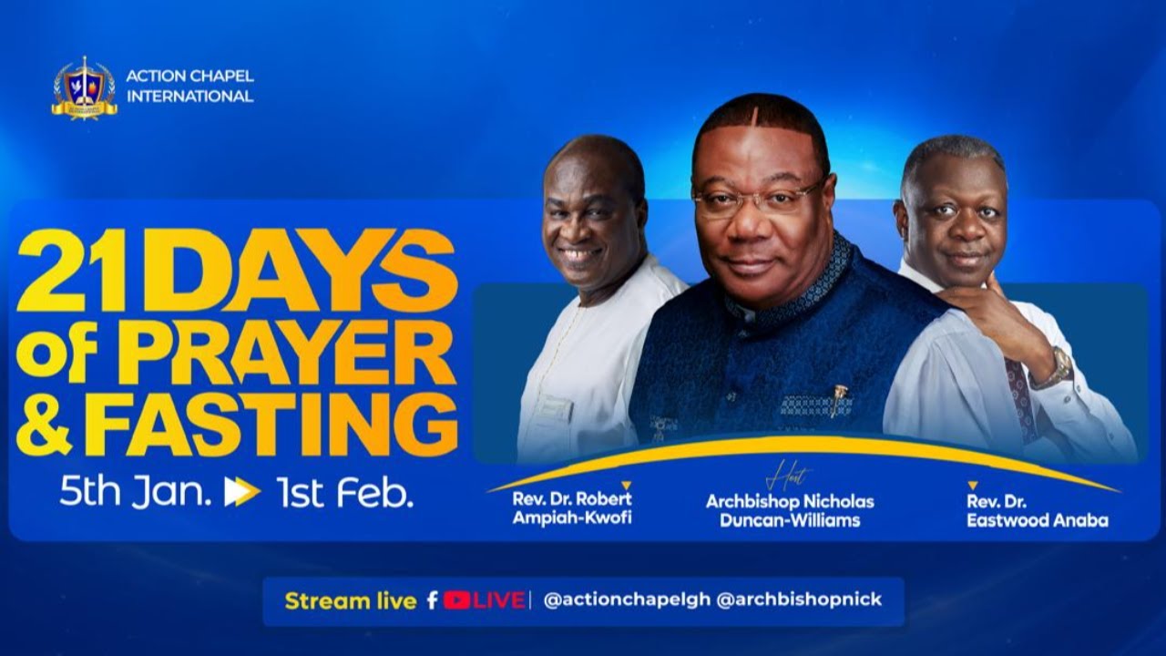 21 DAYS OF PRAYER AND FASTING | EVENING SESSION | JAN 6 2026