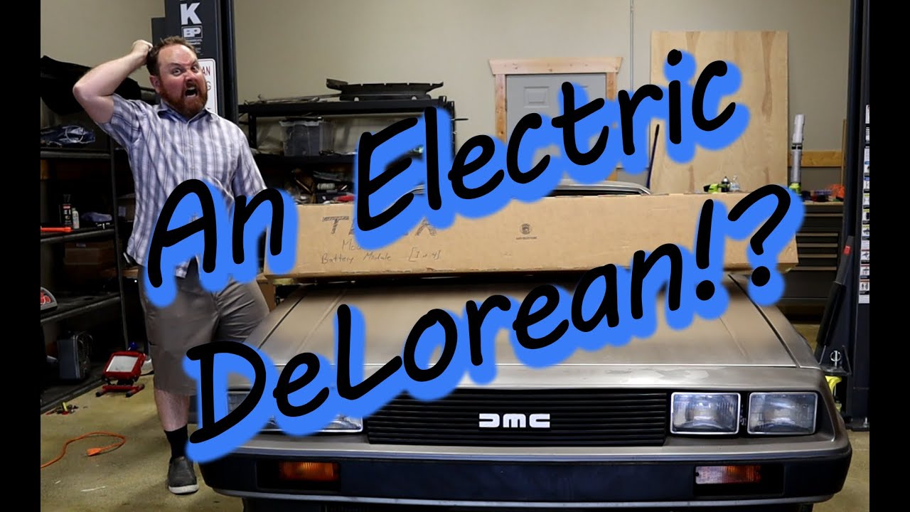An electric DeLorean!?
