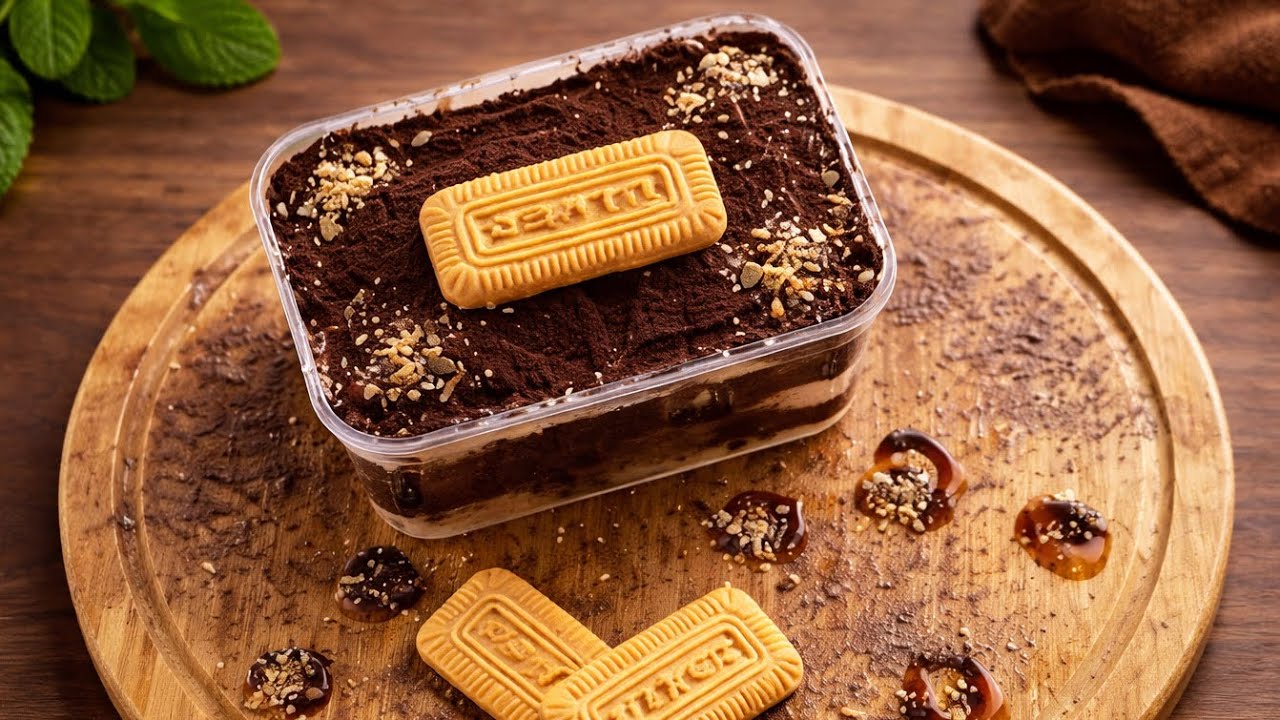 طريقة التيراميسو الإيطالي بدون بيض و بأبسط المكونات😍 Tiramisu 