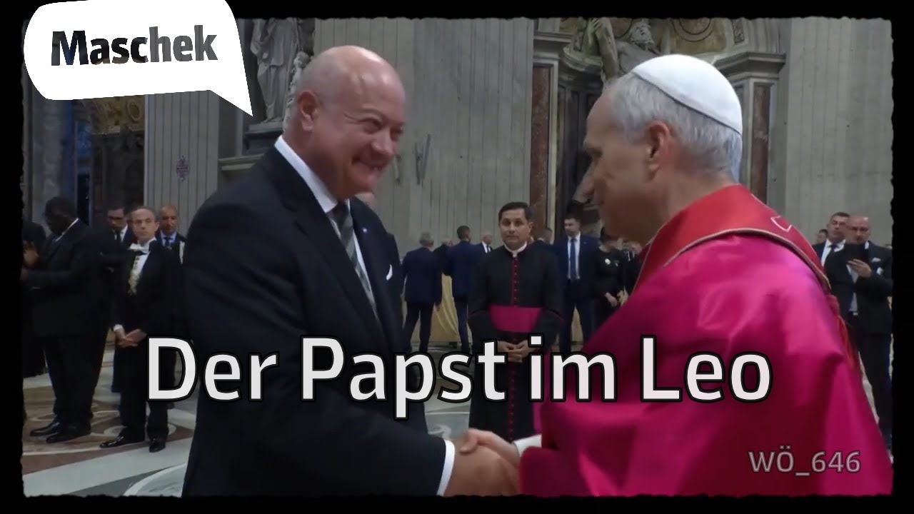 Maschek - Der Papst im Leo - W&Ouml;_646