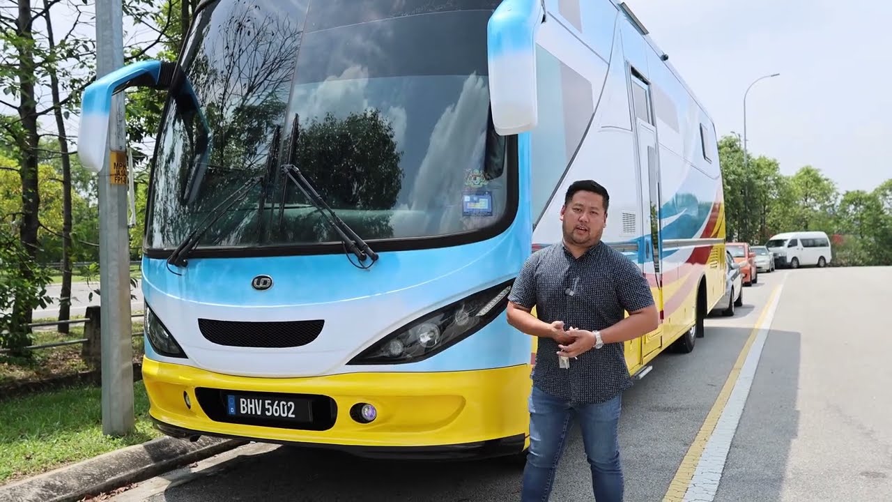 Bus Motorhome Class A motorhome #mrcmotorhome #malaysia #camping