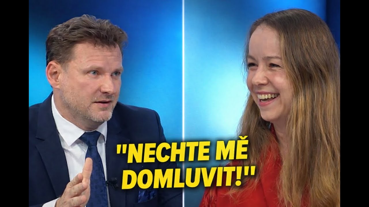 „Nechte mě domluvit!“ Vondráček i moderátor krotí Šebelovou v přímém přenosu