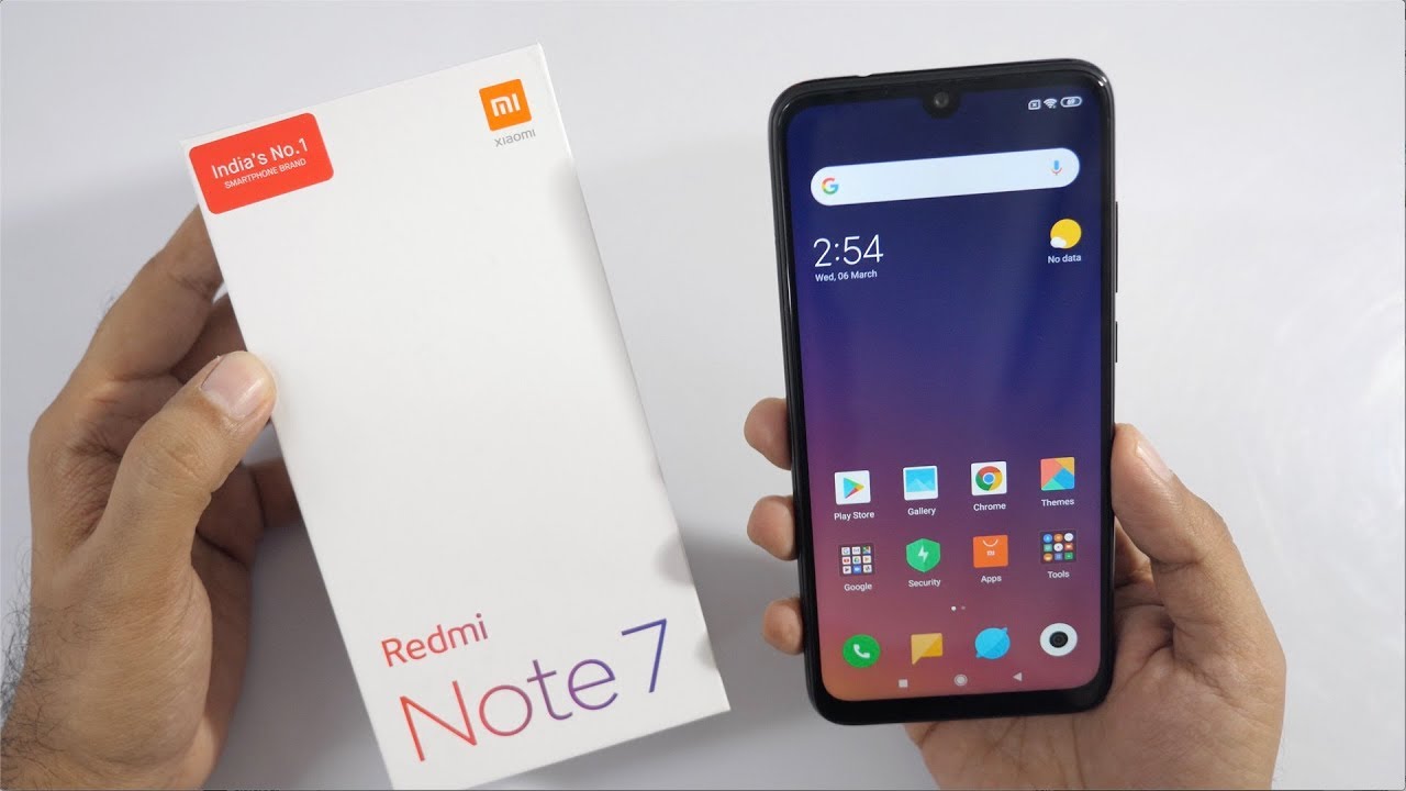 Распаковка и обзор Redmi Note 7 (индийское розничное подразделение)