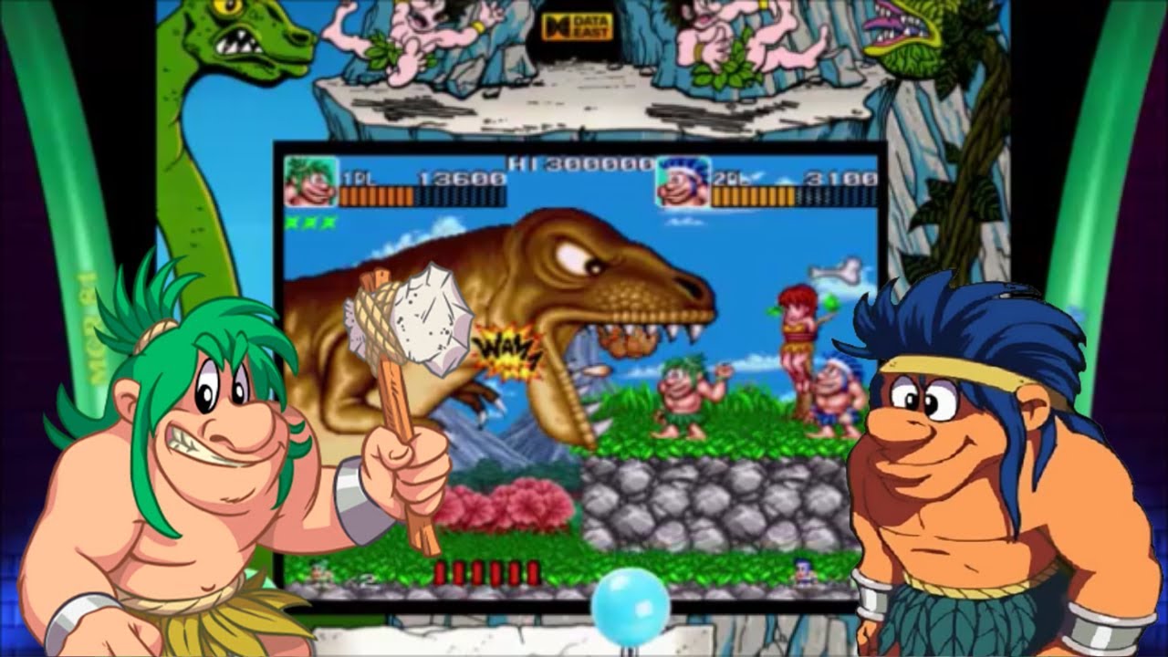 CAVEMAN NINJA  - 2  PLAYERS CO-OP