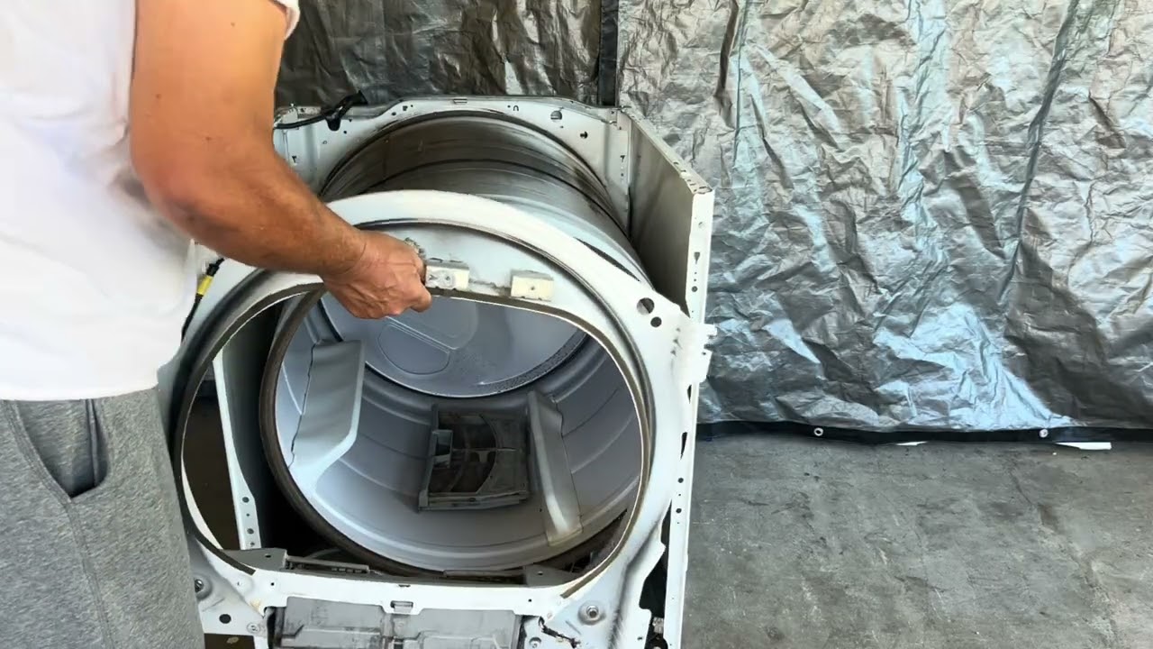 Maytag Bravos XL heating element install.