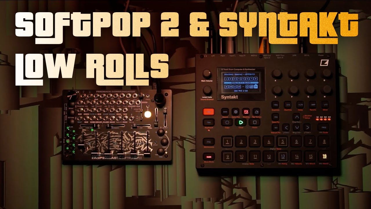 Syntakt & Softpop 2 | Bastl x Casper meets Elektron | Noise Kitchen
