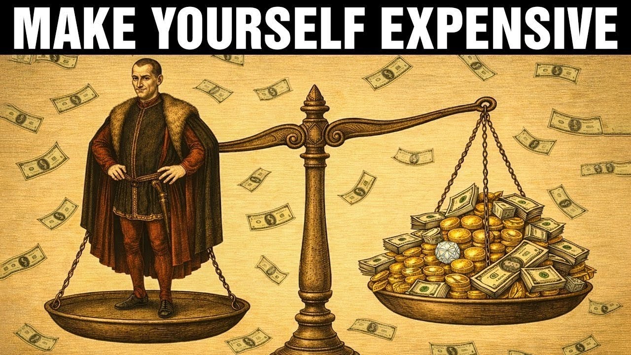Make Yourself Expensive (2026) the Machiavellian strategy to command money, respect, and power