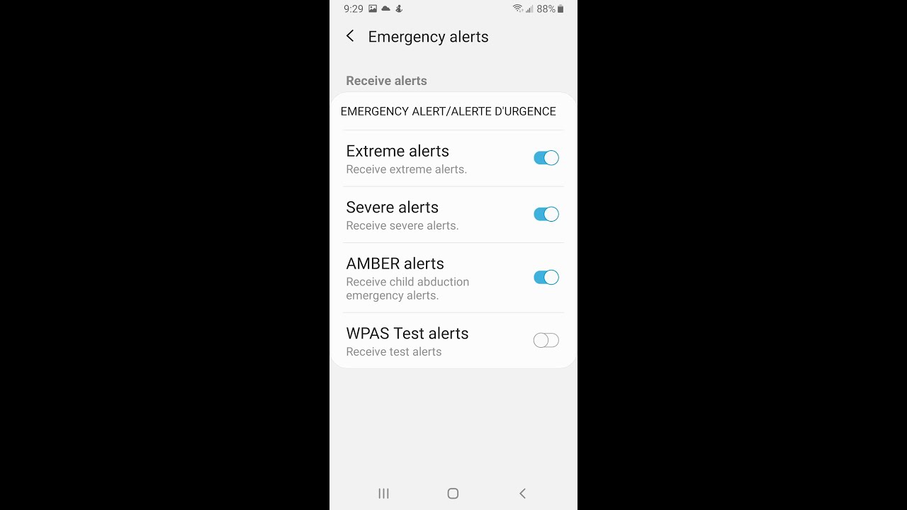 How To Turn Off Amber Alerts On Galaxy S8 Turning Off Amber Alert