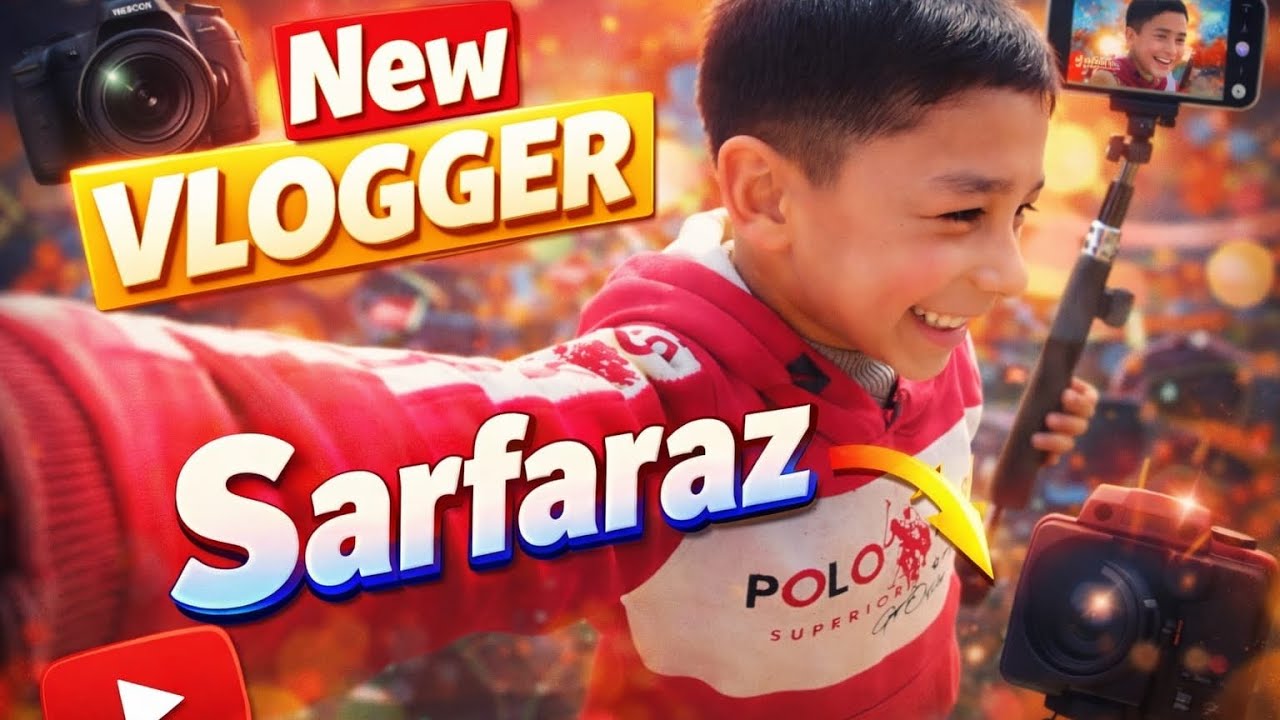 Sarfaraz becomes our new chota vlogger..🫣...#trending #vlog #vlogger 