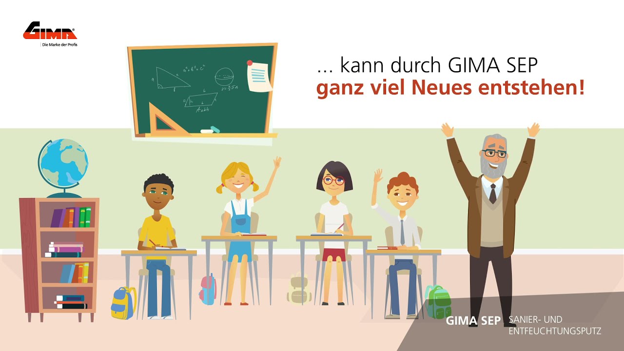 GIMA SEP Sanier- und Entfeuchtungsputz