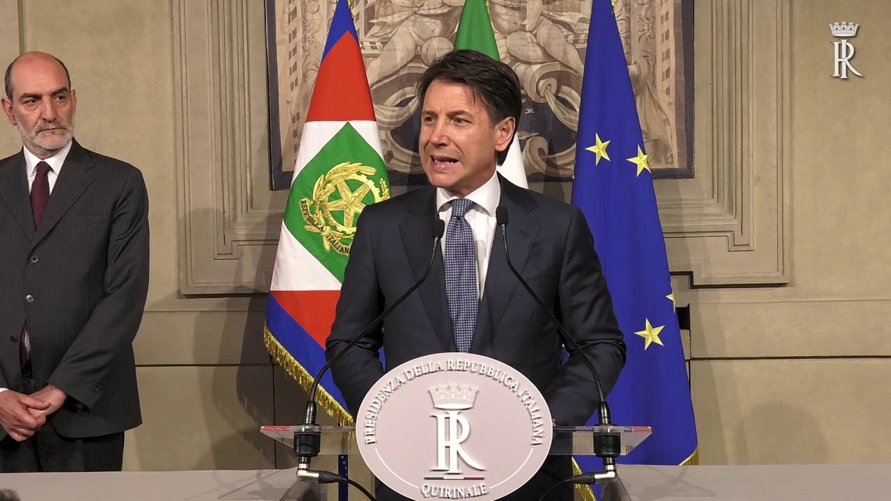 Dichiarazione del Prof. Giuseppe Conte dopo il conferimento dell’incarico