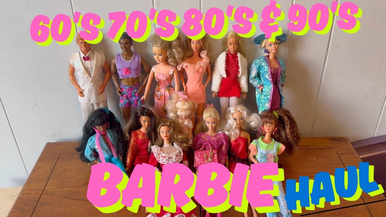 Mega 60's 70's 80's & 90's Barbie Haul