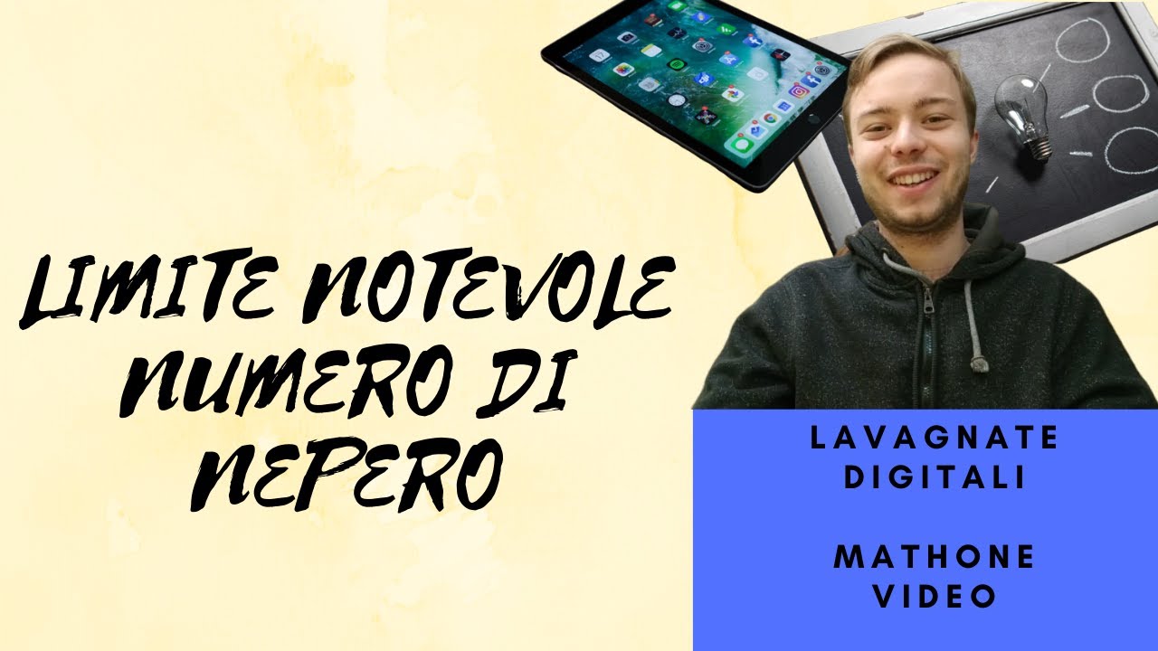 Dimostrazione limite notevole del numero di Nepero
