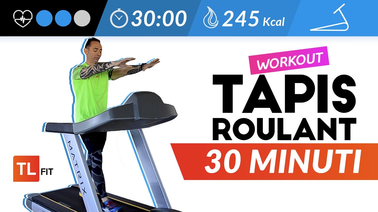 Tapis roulant per dimagrire - Esercizi fitness a casa @ceccoptsfide