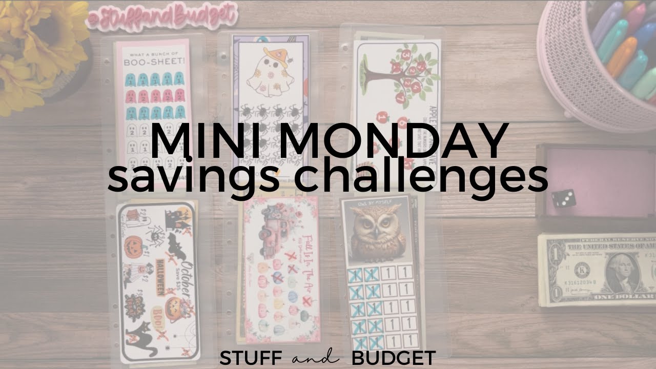 Mini Monday Savings Challenges