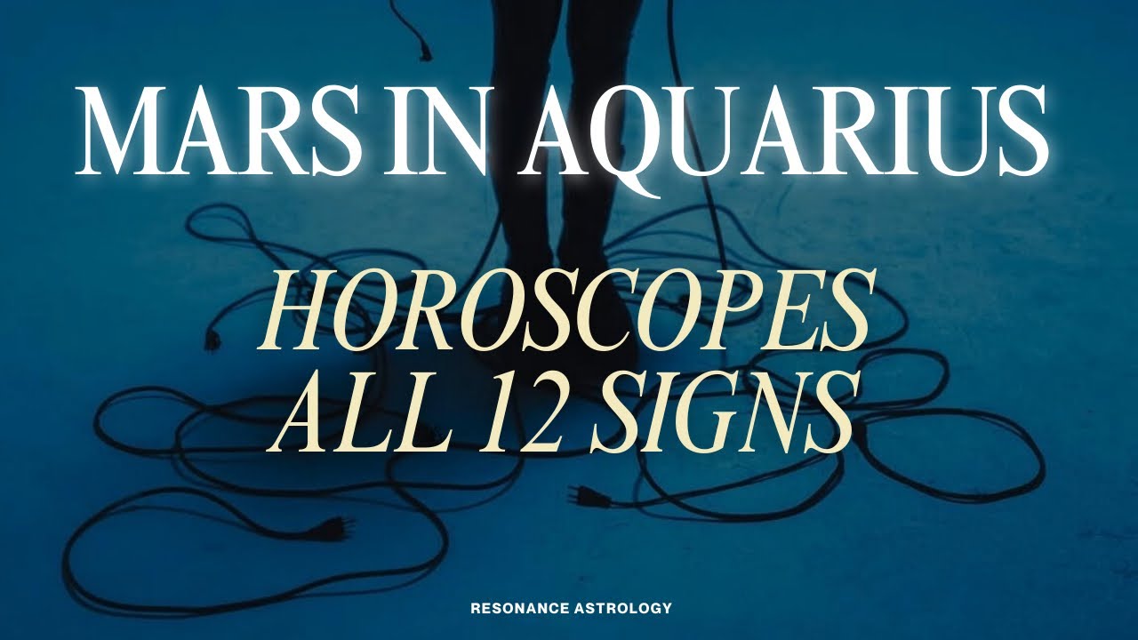 Mars in Aquarius (2026) | Horoscopes, Pluto Conjunction & the Final Mars–Uranus Square