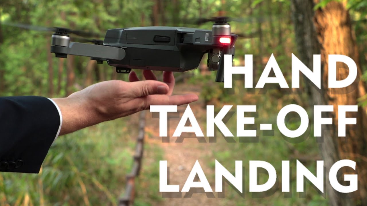 MAVIC PRO Hand Take Off And Landing - Tutorial