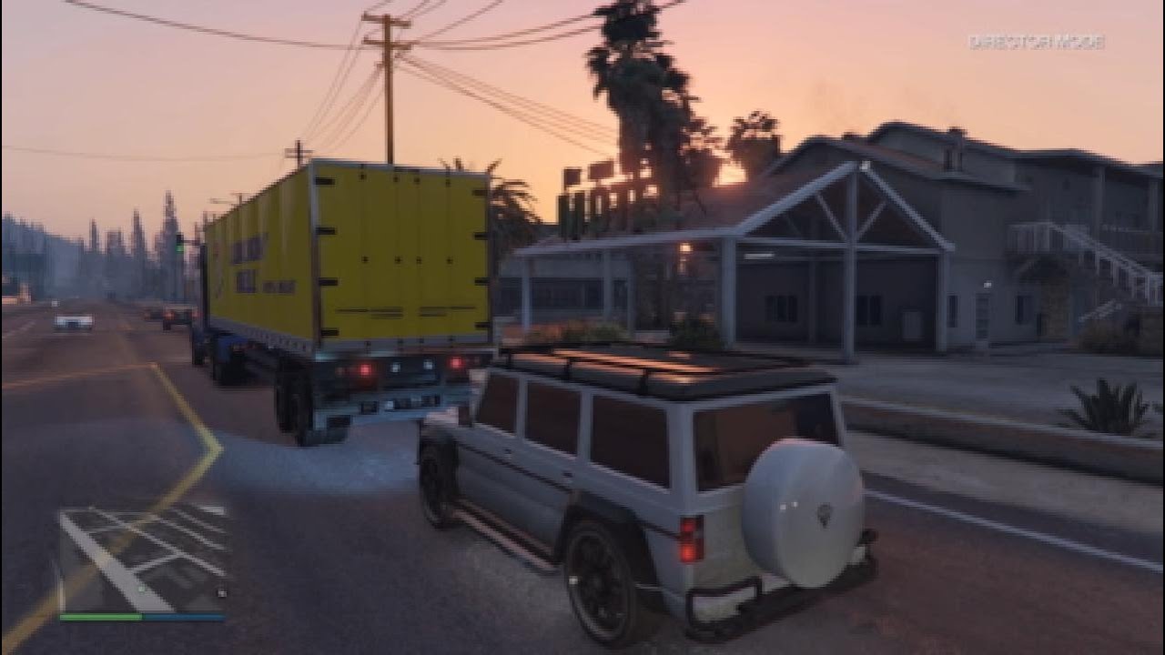 Grand Theft Auto V 2021 Model MERCEDES-BENZ G63 AMG ile gezmece