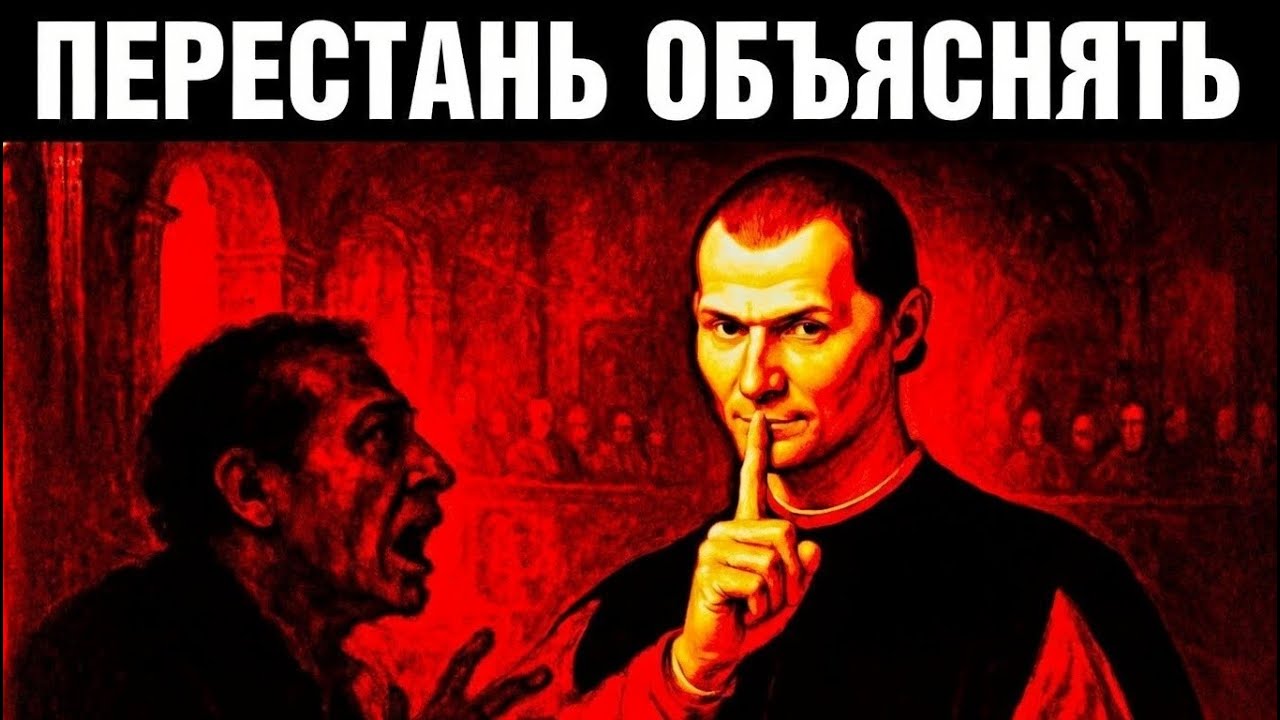 Никогда не объясняйтесь Урок власти от Макиавелли