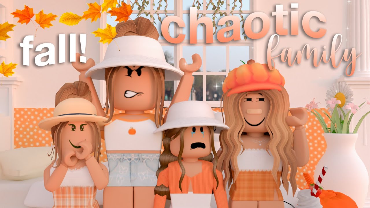 Family's CHAOTIC Fall Morning Routine | Roblox Bloxburg Roleplay