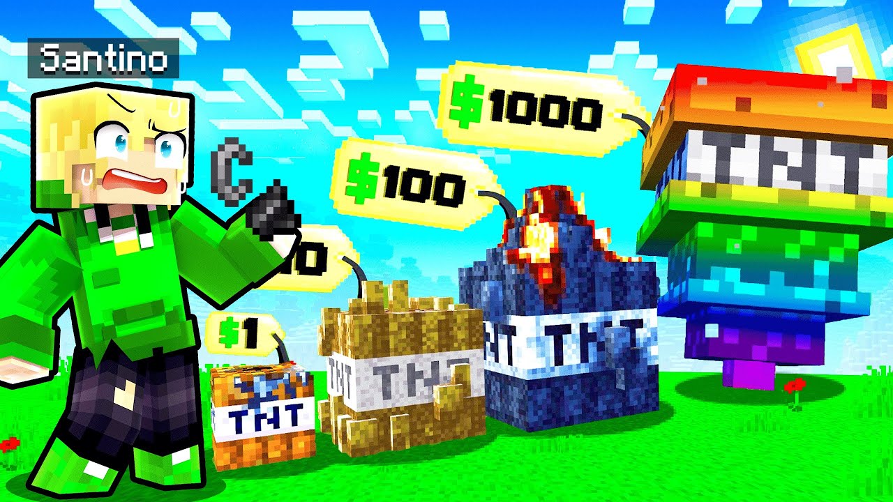 Minecraft Maar Er Is Custom OP TNT!