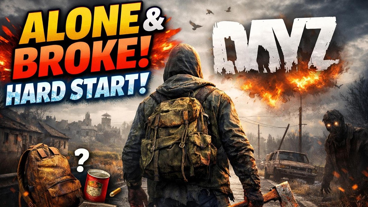 Walking Alone in DayZ… البداية الصعبة!