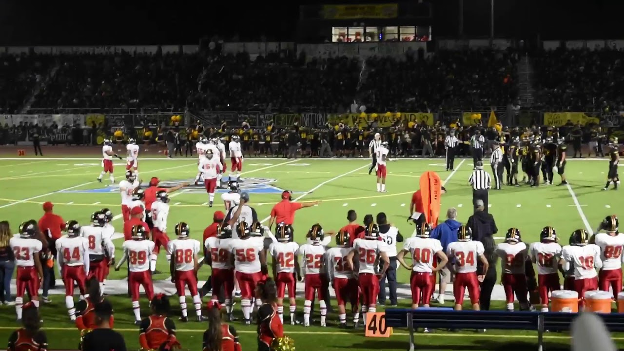 Biggest event in Santa Ana!! Godinez high school vs segerstrom high school(rivalry game)