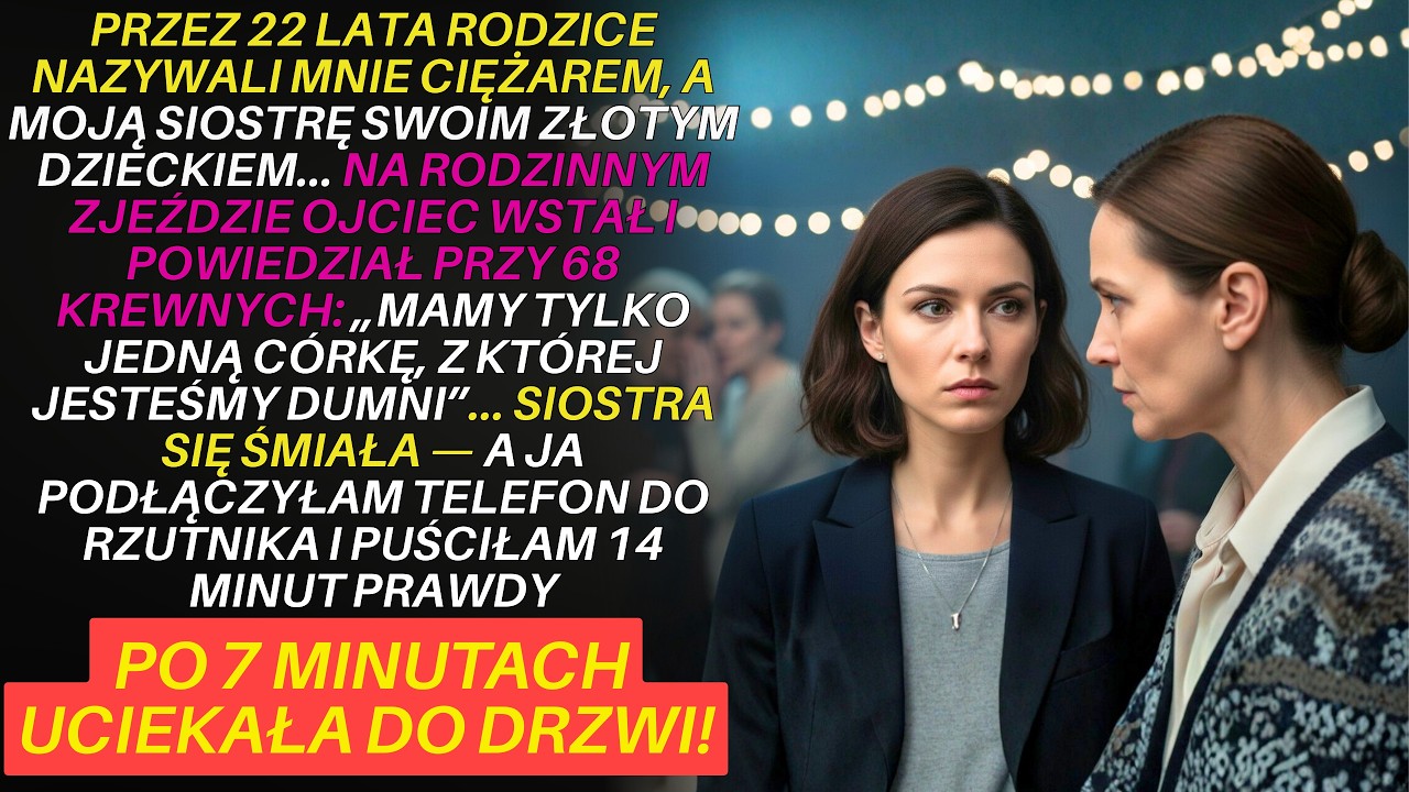 Przez 22 lata byłam „ciężarem”… aż puściłam nagranie na zjeździe i wszystko runęło