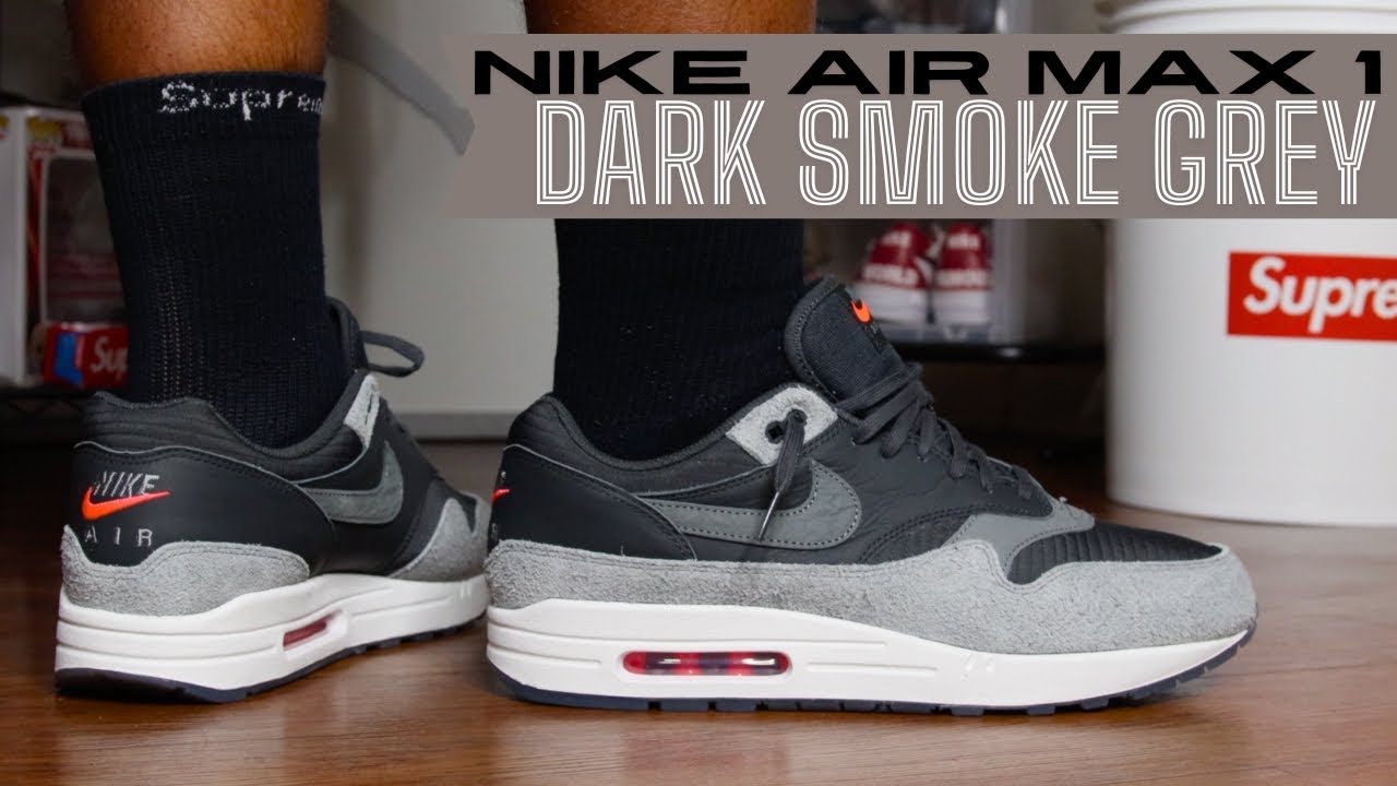 Nike Air Max 1 'Dark Smoke Grey' Review & On Feet