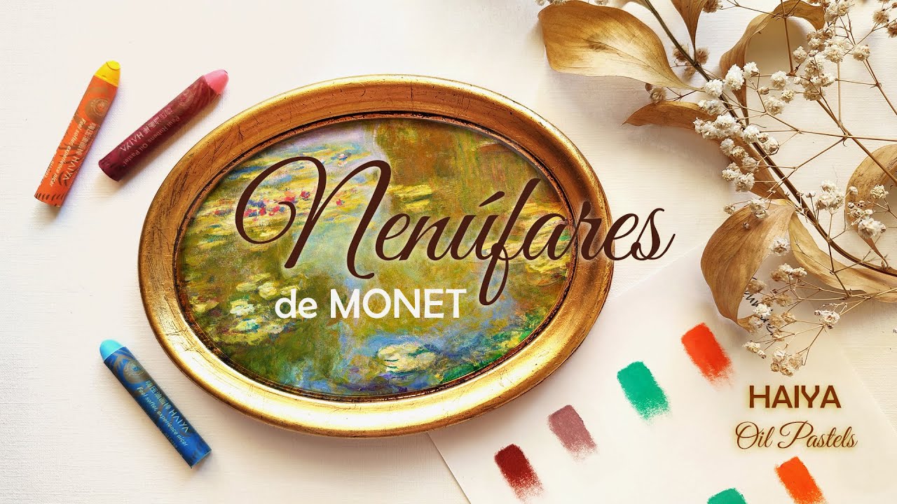 [Review] Pastel al óleo HAIYA Paul Rubens 72🌈  | Comparación con SENNELIER + 🎨 DEMO Nenúfares Monet