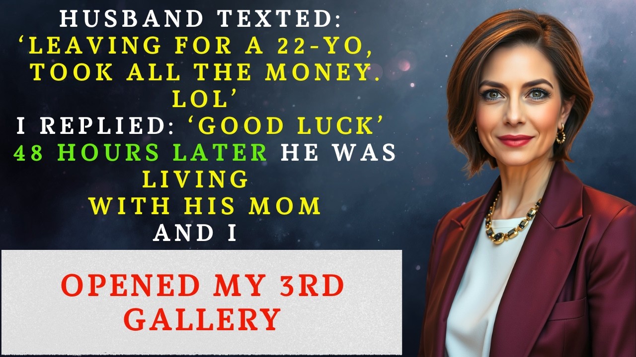 He Texted “Leaving With 22YO, Took All Cash LOL” – I Made Him Homeless in 48H
