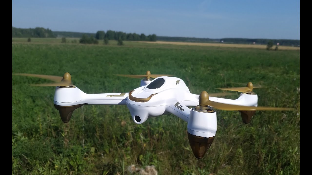 Hubsan h501s Распаковка и полёт
