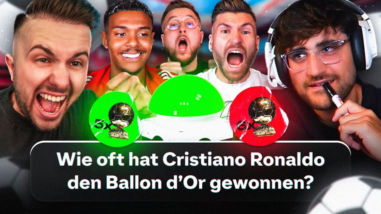 Das XXL Fußball Quiz 🏟️😨 mit @EliasN97  @TisiSchubech  ​⁠& @Niklas-Wilson 🔥