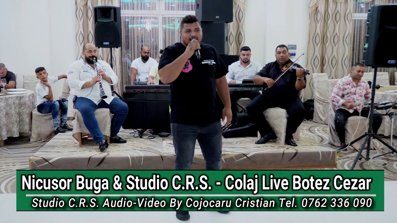 Nicusor Buga❌Studio C.R.S.❌Colaj Live❌Botez Cezar❌Cojasca❌Dambovita