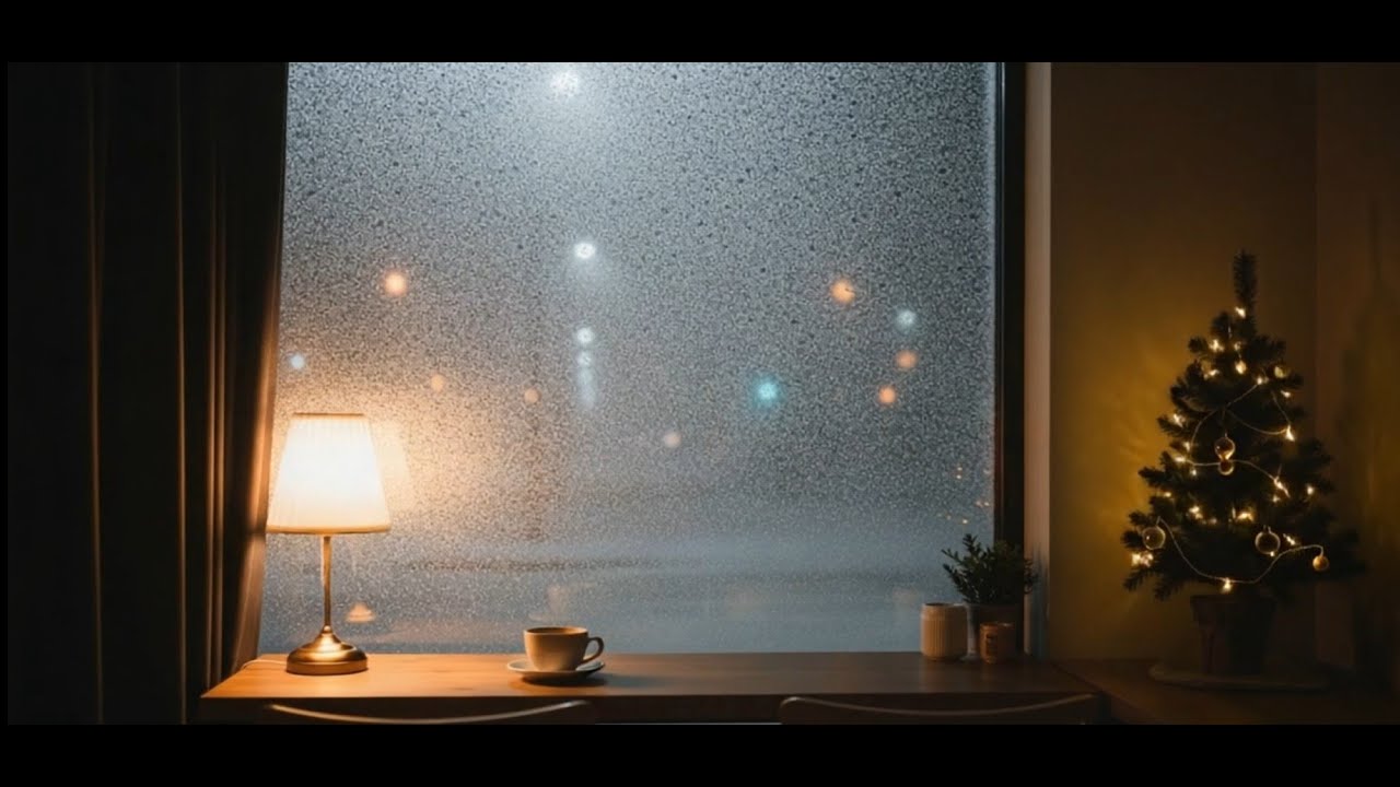 Winter Night by the Window | Soft Mug