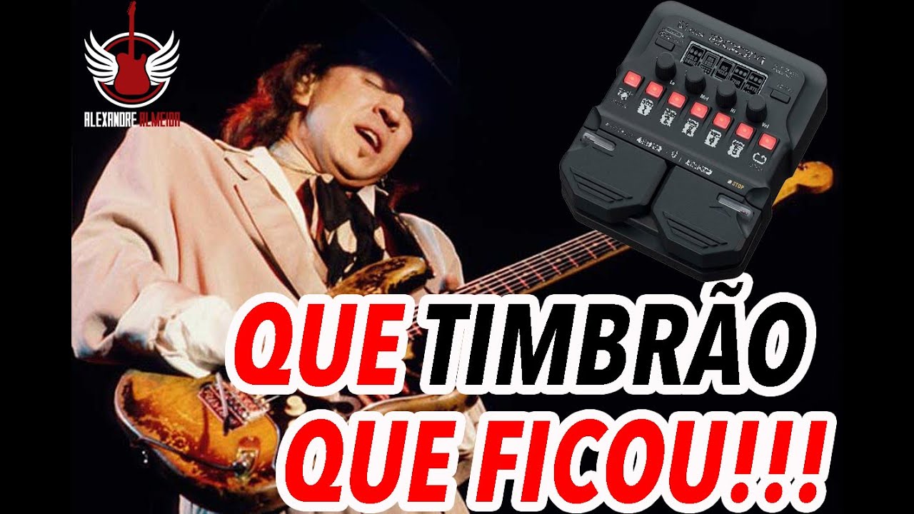Zoom G1Four - Timbre Stevie Ray Vaughan