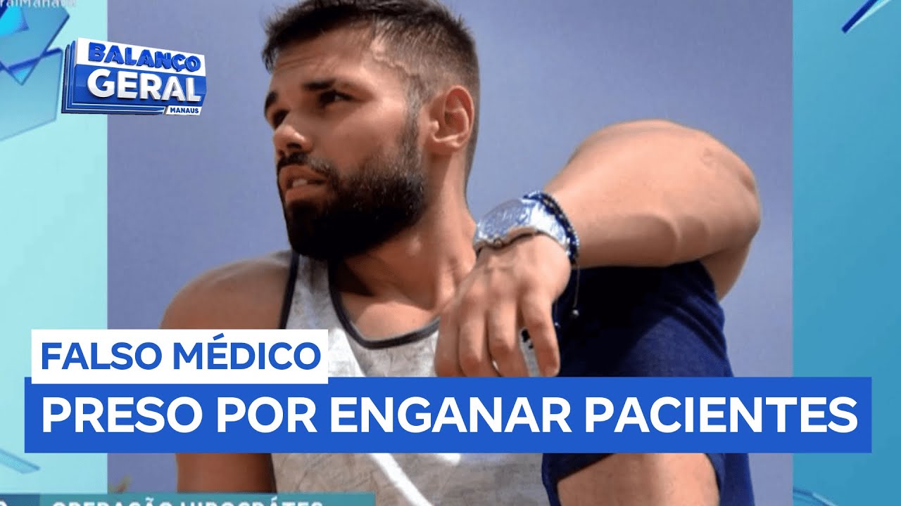 Falso médico é preso suspeito de enganar pacientes em instituições beneficentes