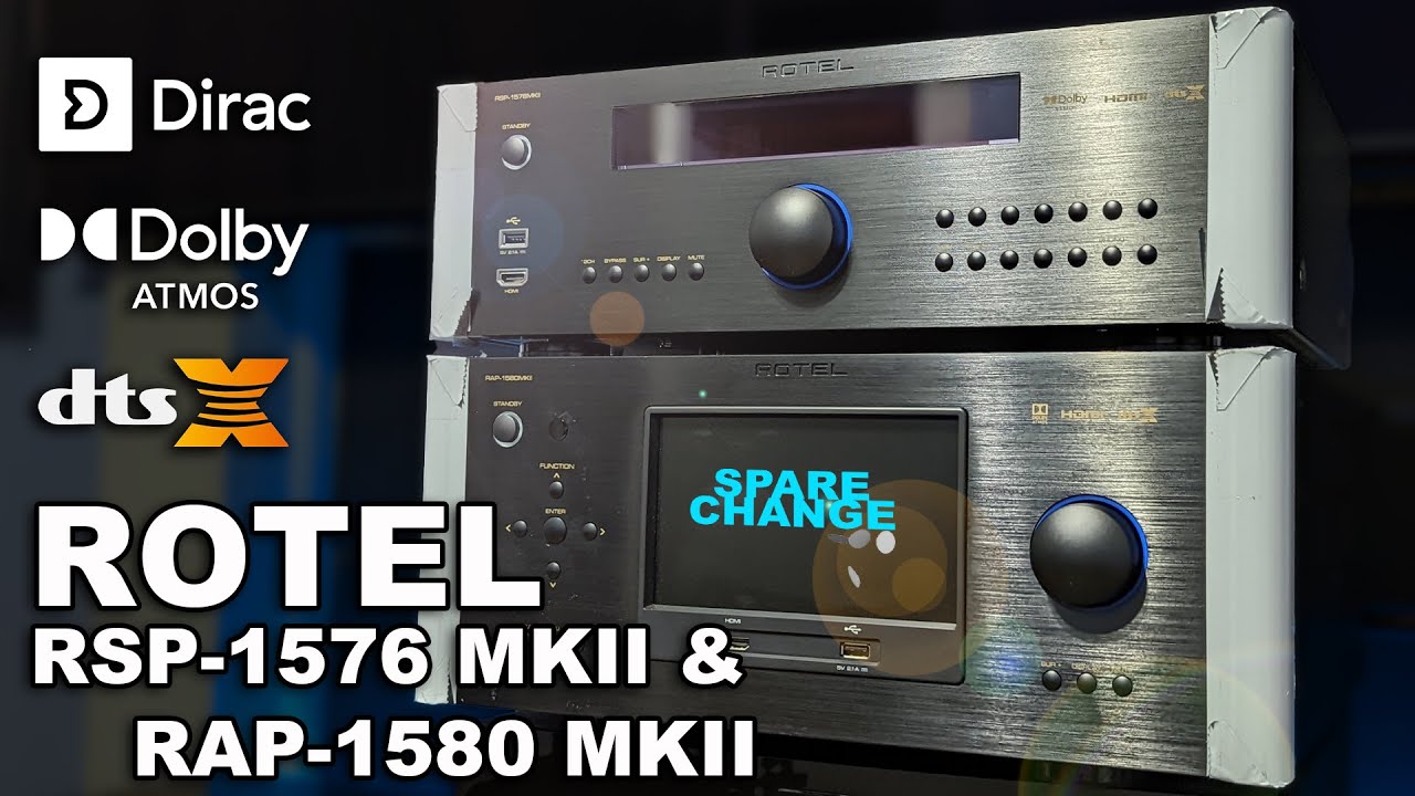 Rotel Home Theater Processors! RSP-1576 MKII & RAP-1580 MKII