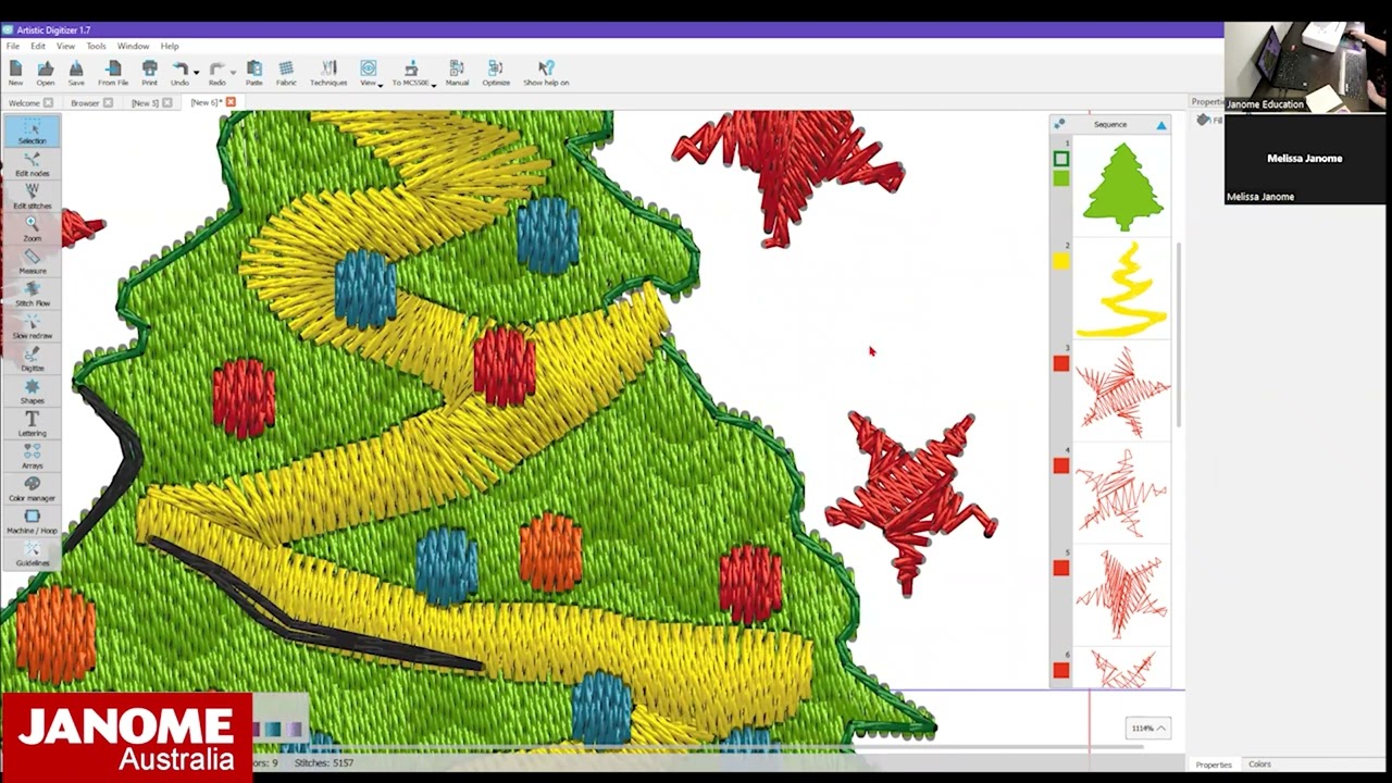 November 2022 Janome Club - Janome Artistic Digitizer (full version)