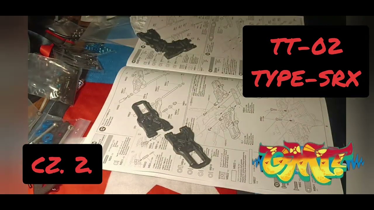 TAMIYA TT-02 TYPE-SRX assembling the model. Part two. 