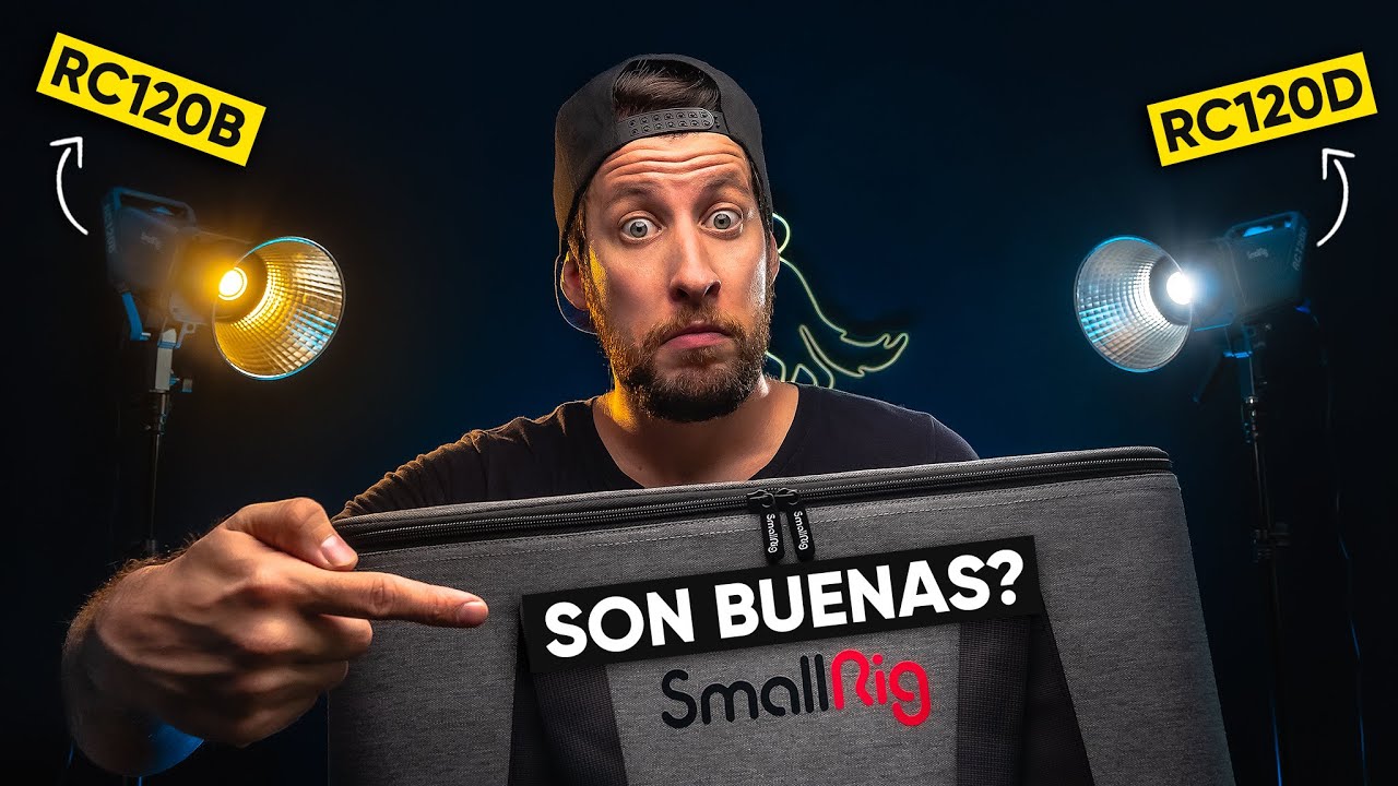 LUCES LED PRO & ECONOMICAS | SmallRig RC120D & RC120B COB